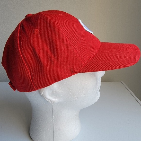 Cincinnati Reds Hat Cap‎ Associated Premium Corporation Strapback Red - Picture 5 of 9
